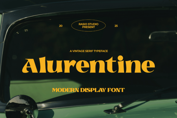 Alurentine: A Vintage Serif Typeface That Elevates Digital Branding