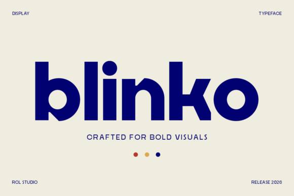 Blinko: A Friendly, Bold Sans Serif for Editorial Joy