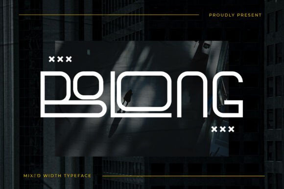 Bolong: A Futuristic Sans Serif for Modern Brand Identity