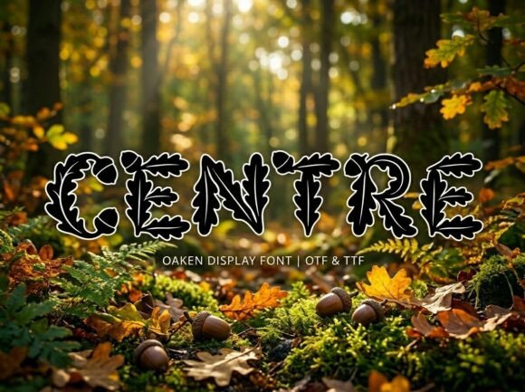 Centr: A Decorative Display Font Built for Scroll-Stopping Campaigns