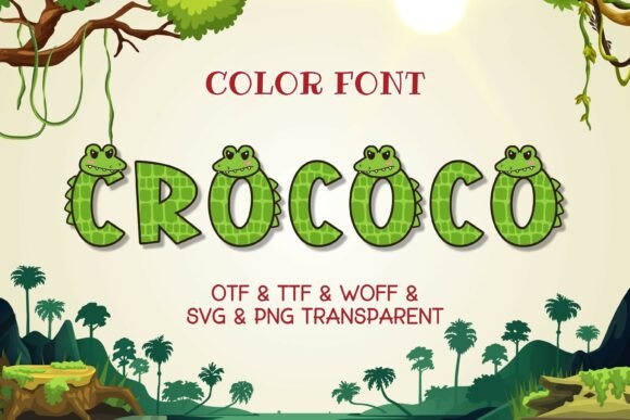 Crococo: A Playful Color Font That Makes Campaigns Instantly Recognizable