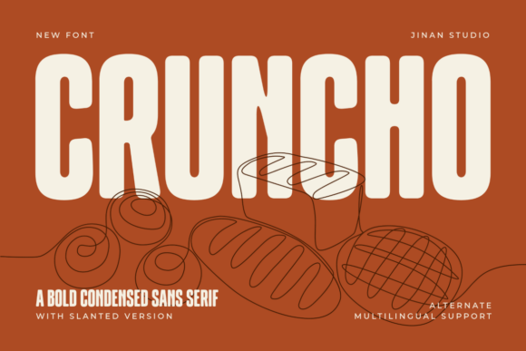 Cruncho: A Bold Sans Serif for Confident Branding