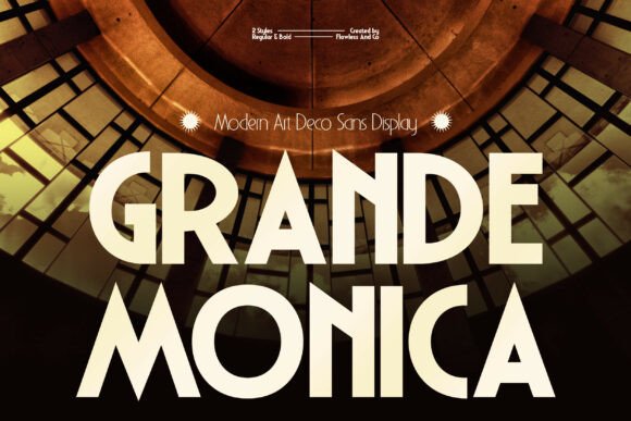 Grande Monica: A Refined Display Sans Serif for Brand Elegance