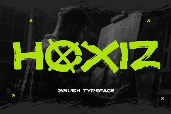 Hoxiz: A Brush-Type Typeface with Expressive Energy