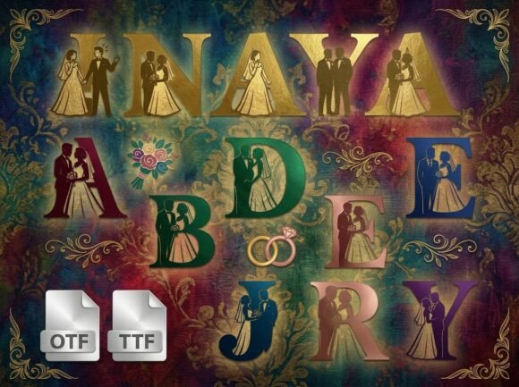 Inaya: A Decorative Display Font That Elevates Real Branding