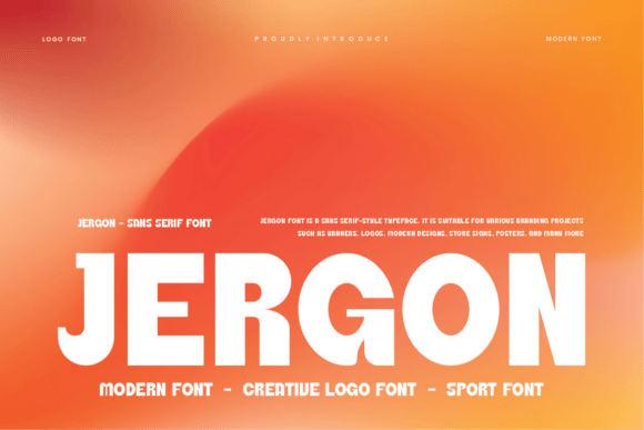 Jergon Font: A Bold, Authentic Display Typeface for Digital Brands