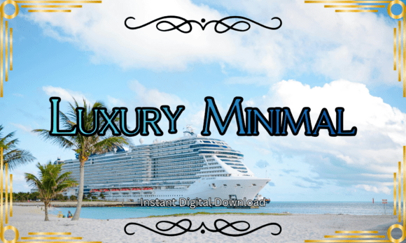Luxury Minimal: A Serif Font for Quiet Confidence