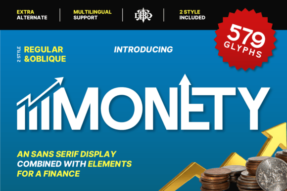 Monety: A Sans Serif Font Built for Finance-Focused Web Design