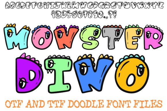 Monster Dino: A Playful Display Font That Delivers Personality