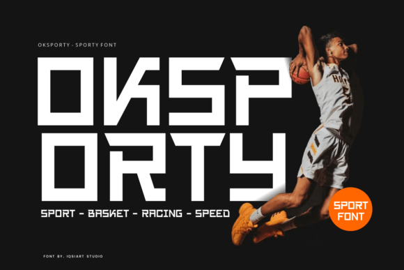 Oksporty: A Bold, Authentic Display Typeface for Makers