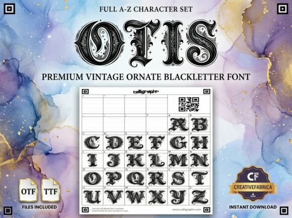 Otis: A Decorative Typeface That Anchors Editorial Mood