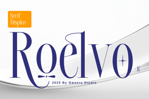 Roelvo: A Refined Serif Font for Digital Branding