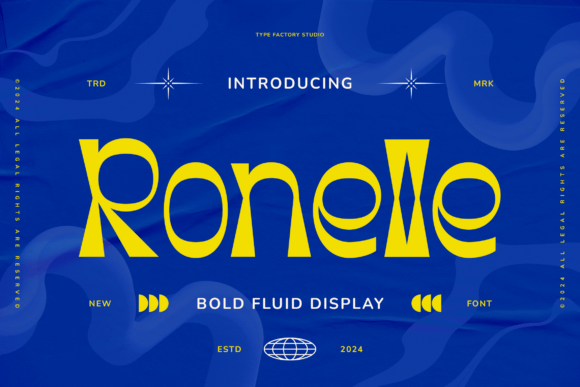 Ronelle: A Bold Display Typeface That Makes Your Campaign Stand Out