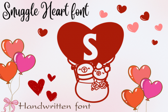 Snuggle Heart Font: A Romantic Display Typeface for Scroll-Stopping Campaigns