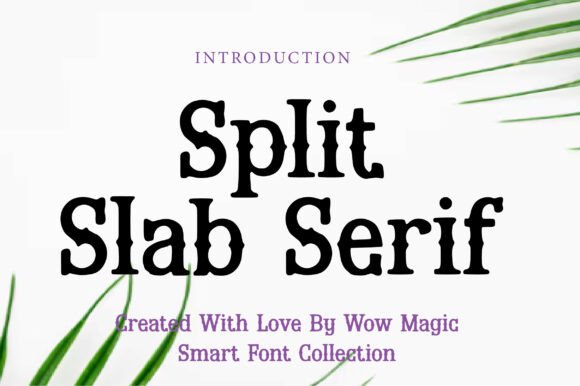 Split Slab Serif: A Bold, Trustworthy Font for Small Business Branding
