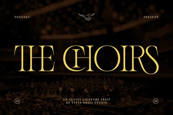 The Choirs: A Luxury Serif Font for Digital Elegance