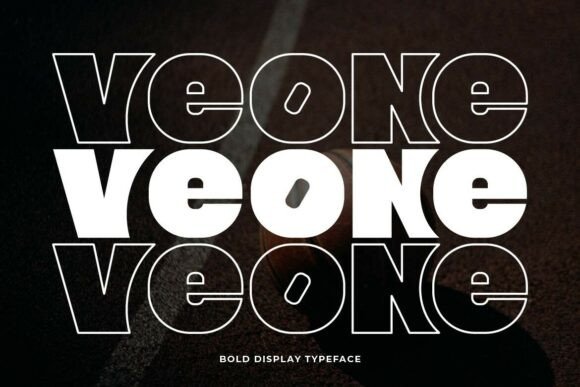Veone: A Bold Sans Serif Display Font That Commands Attention